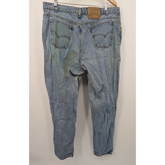 Vintage Levis 9922 Jeans Women's 20W M ORANGE TAB 40x30 Relaxed Fit Tapered Leg - Picture 2 of 9